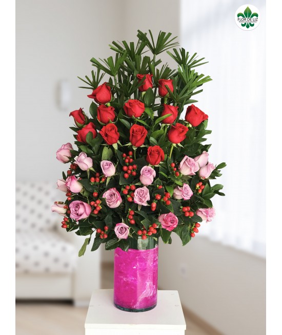 Arreglo floral Red Lila